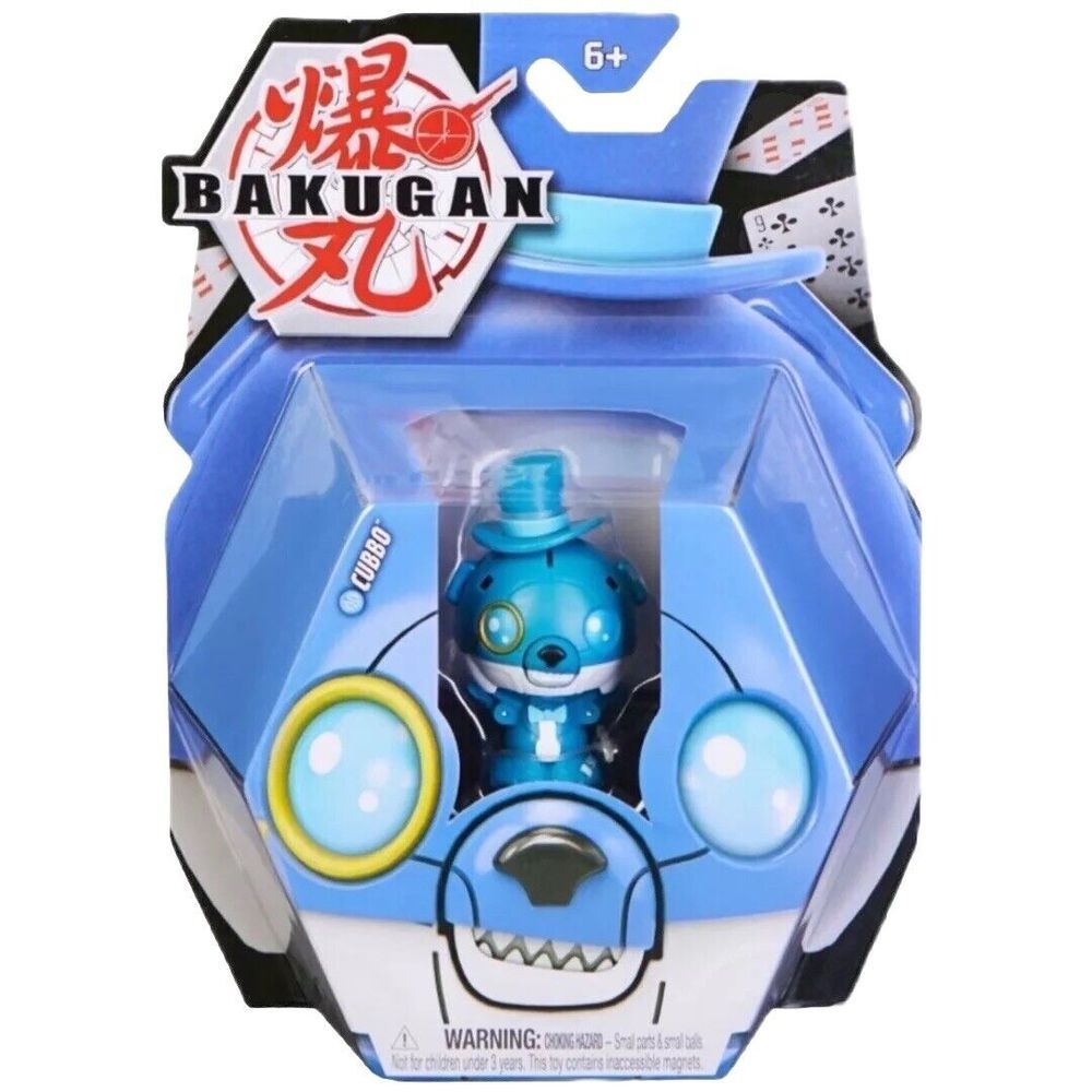 Bakugan Spin Master Magician Cubbo in Blue W/Magician Top Hat Cosplay Pack NEW